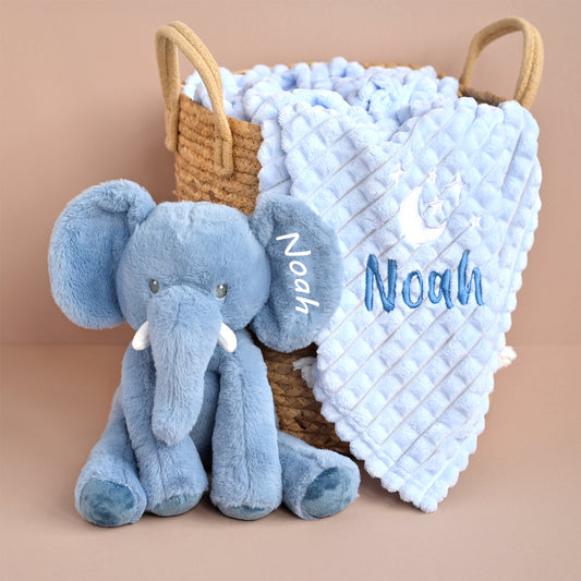 personalised baby boy gift set