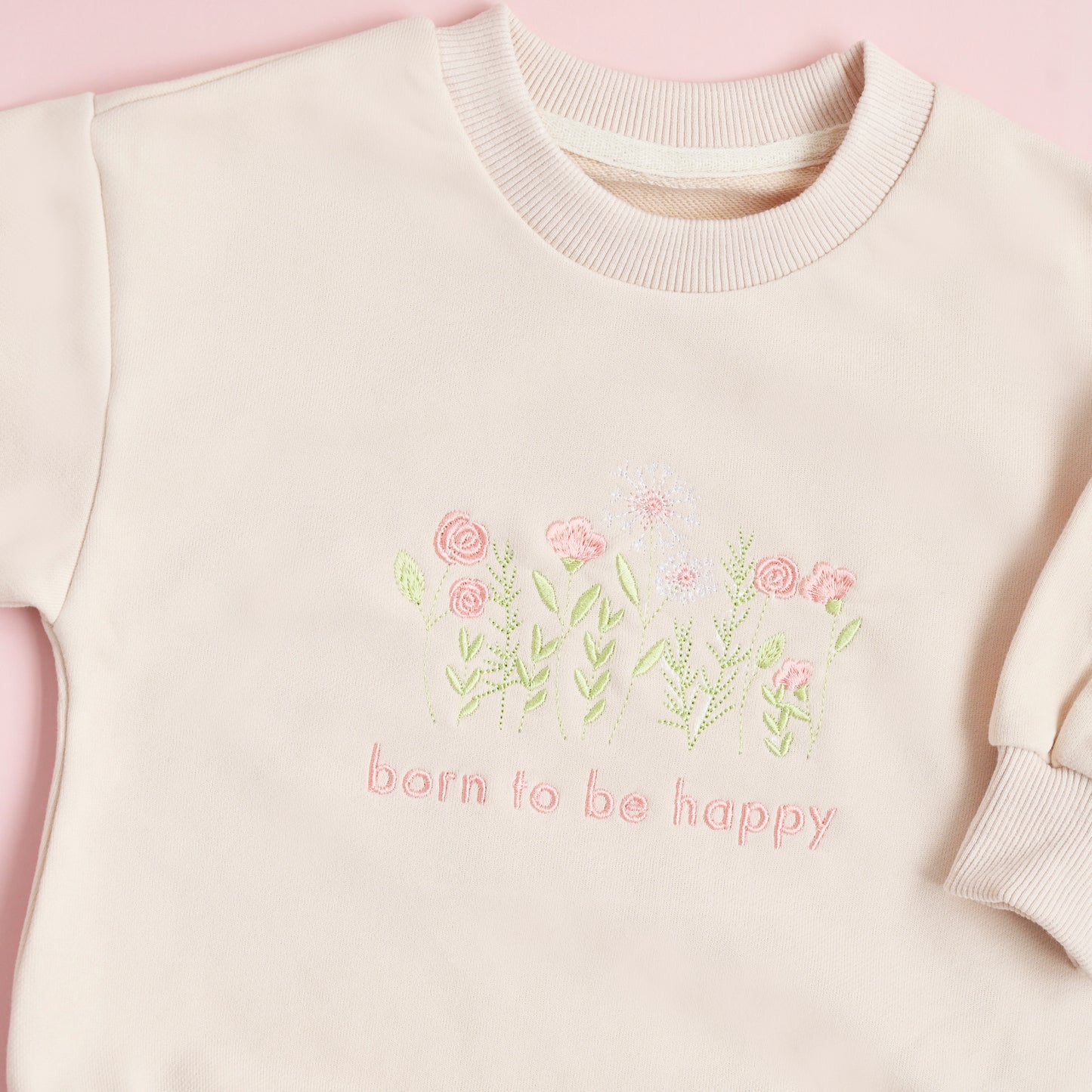 Baby Romper "Born to be Happy"