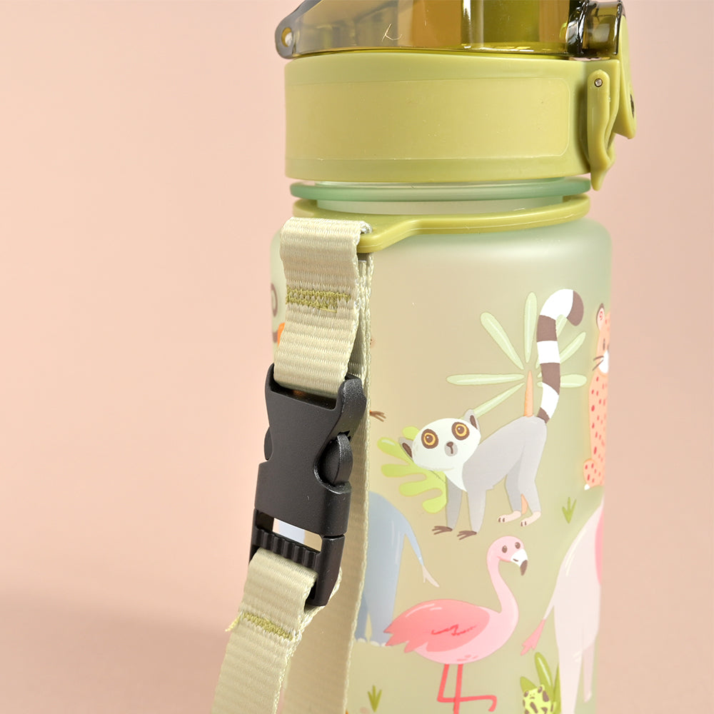 Personalised Green Safari Water Bottle