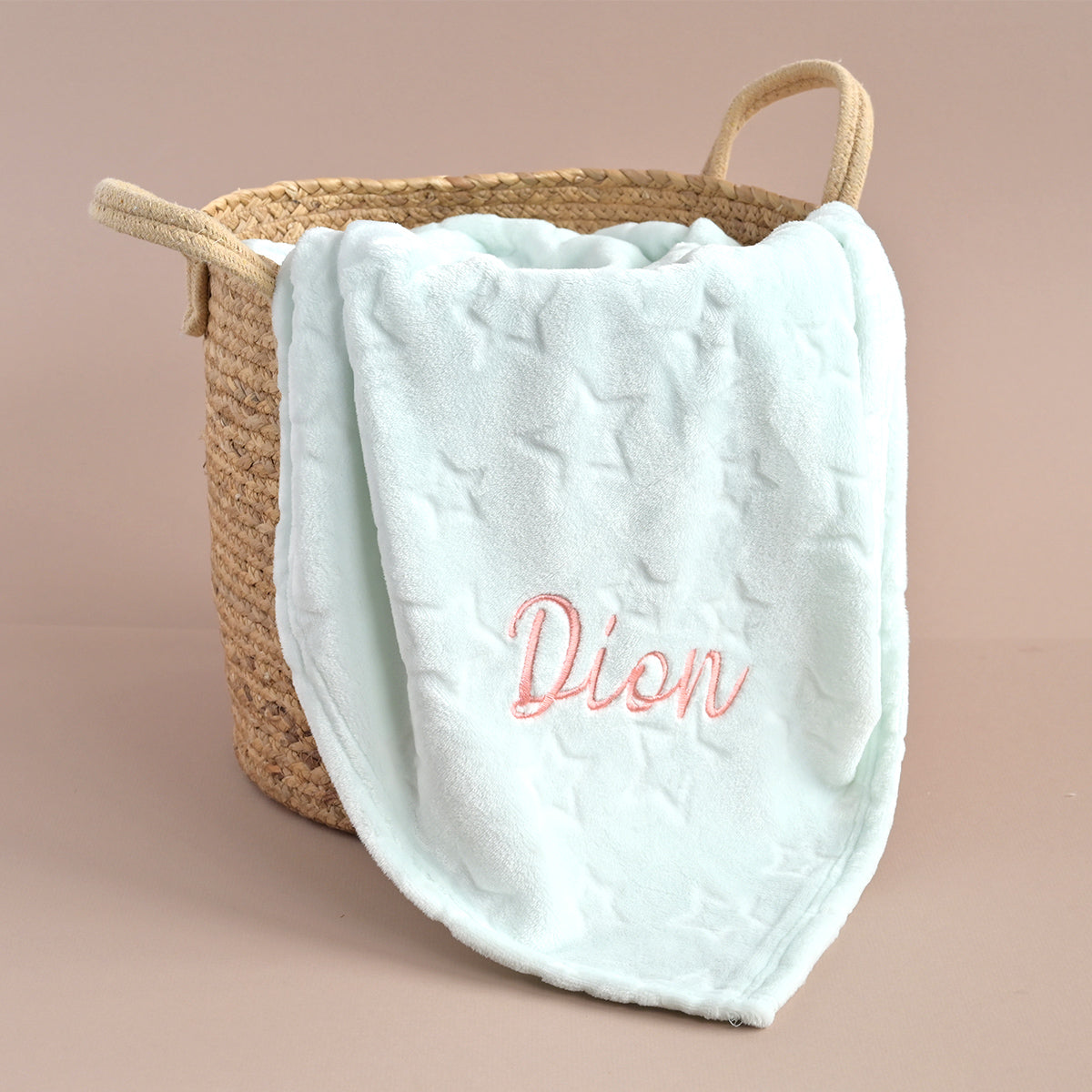 personalised embossed star blanket