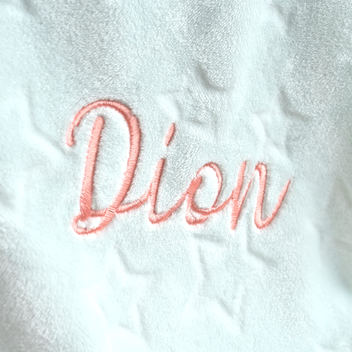 personalised baby blanket