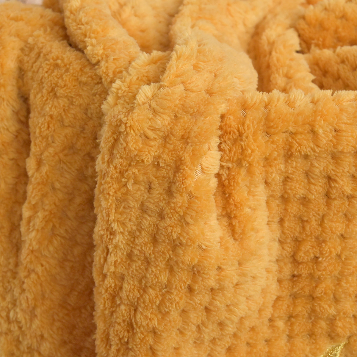 mustard baby blanket