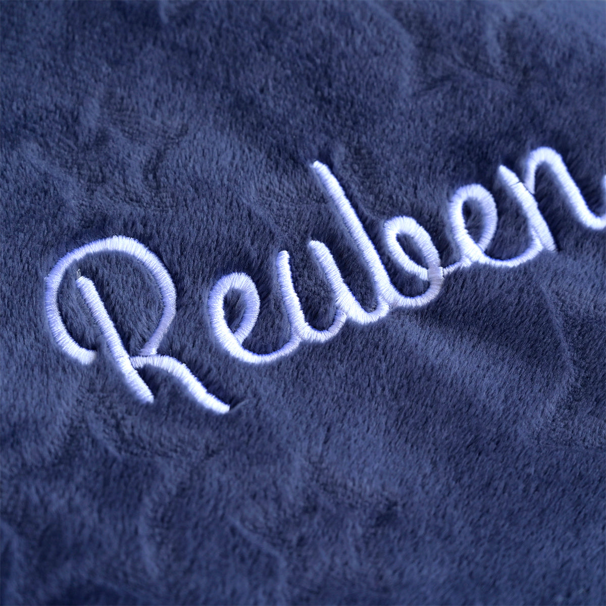 embroidered baby blanket