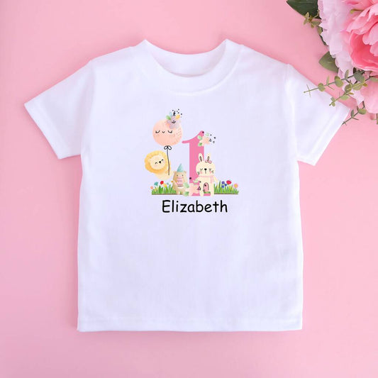 Personalised Kids Birthday T-Shirt