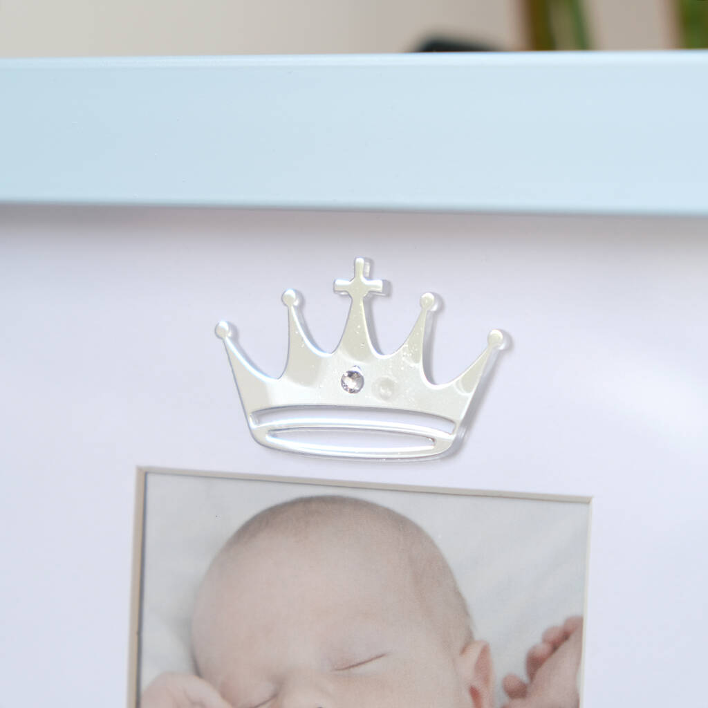 Personalised Blue Boy Photo Frame