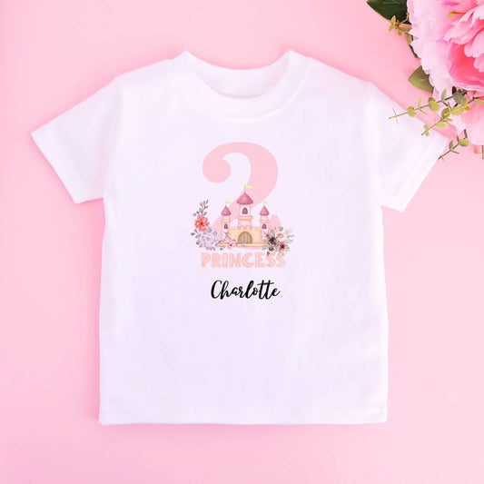 Personalised Princess Birthday T-Shirt