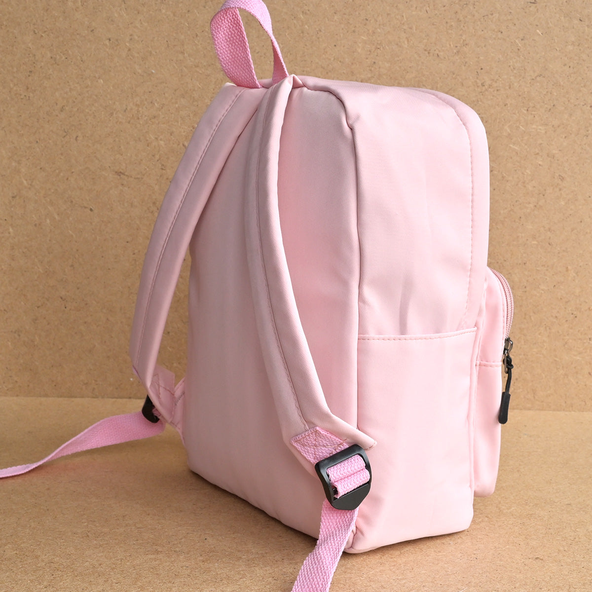 Personalised Kids Cat Pink Backpack