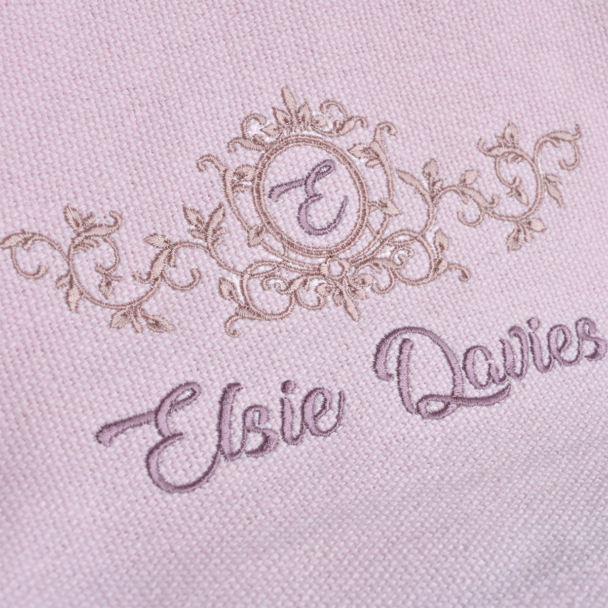 personalised cellular baby blanket