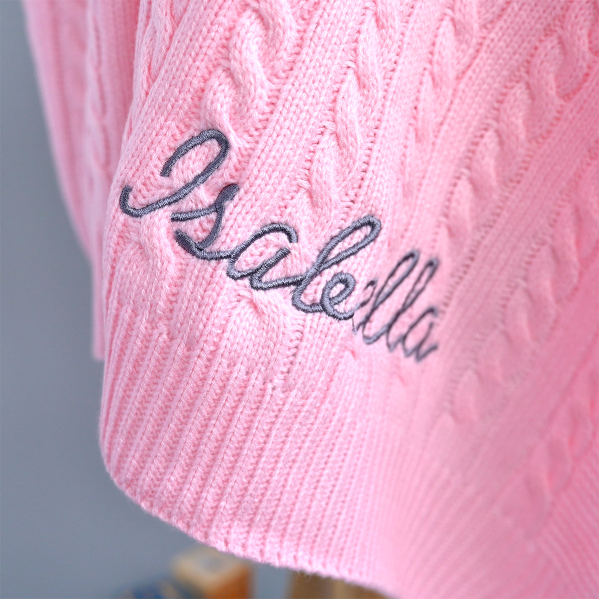 new baby personalised blanket