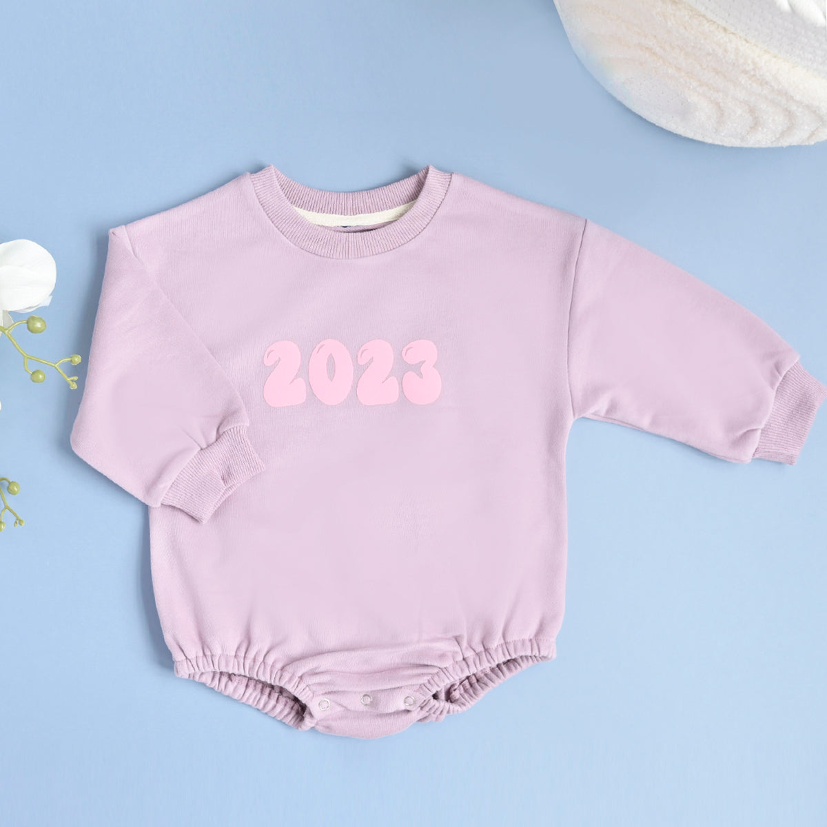 Baby Romper With Birth Year