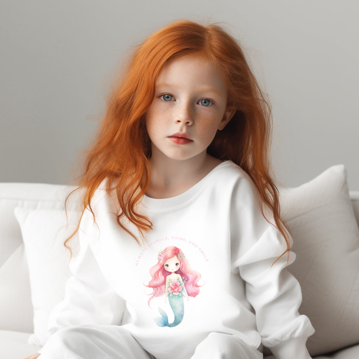 Kids Mermaid Sweatshirt