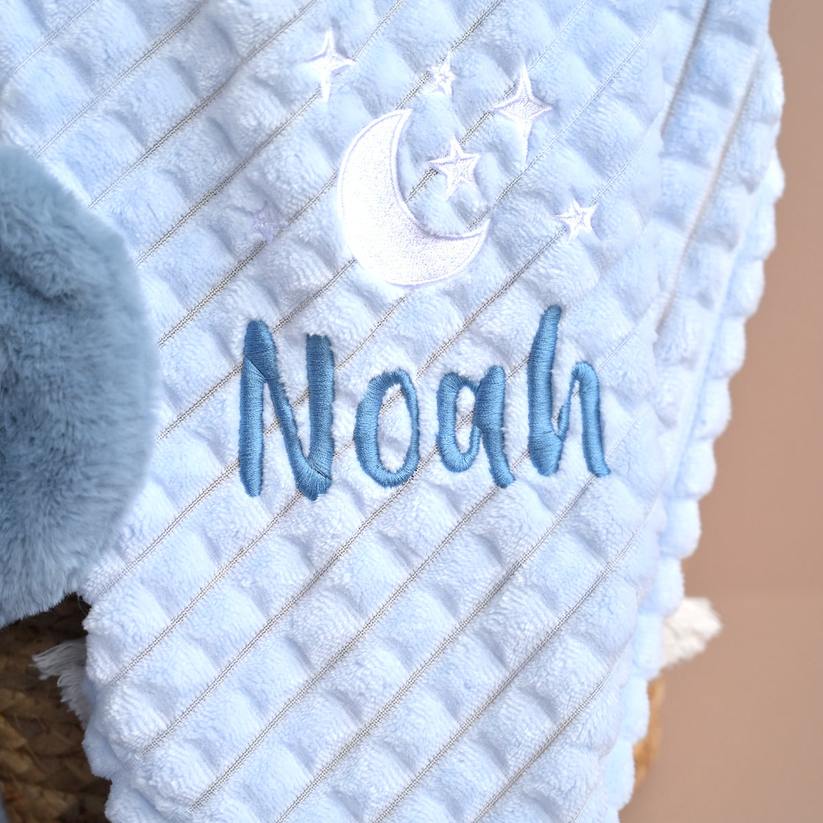 personalised baby blanet