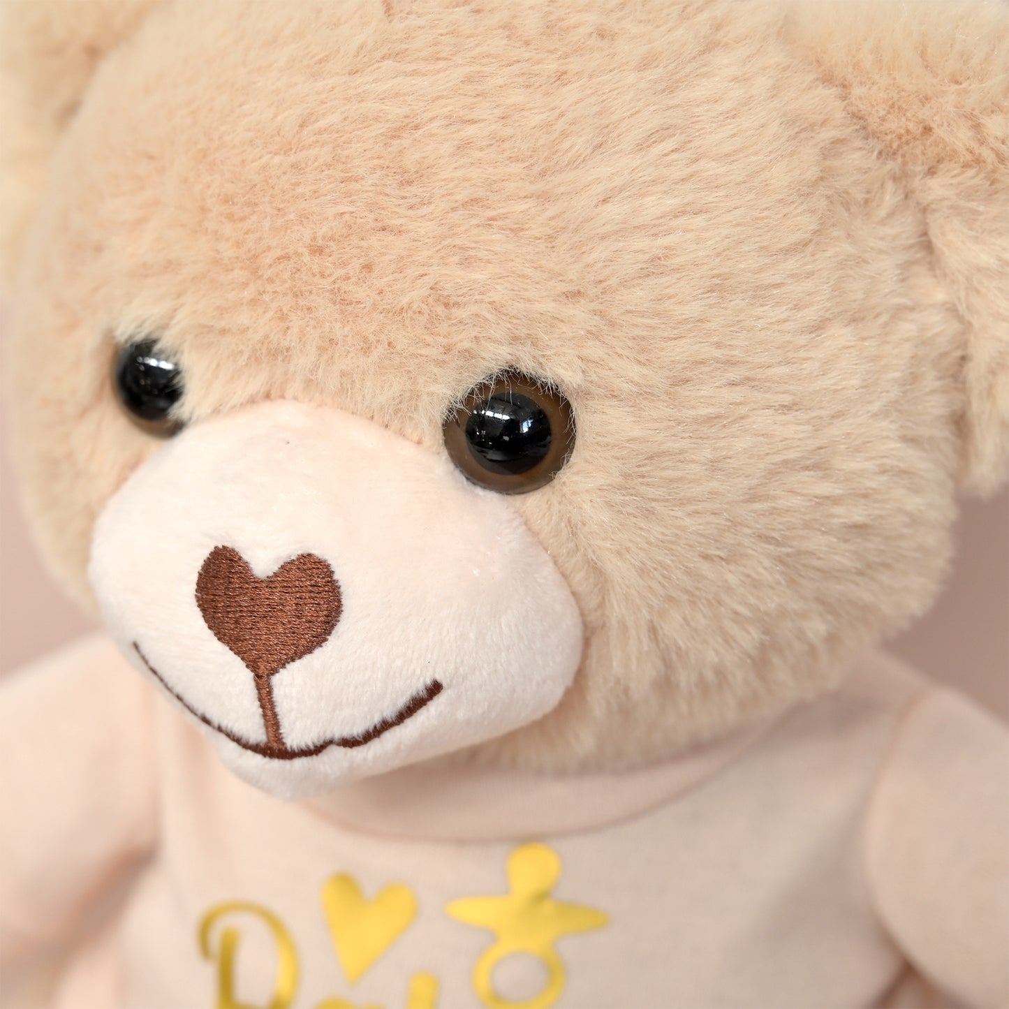 Personalised "Baby" Teddy Bear Soft Toy, Tan