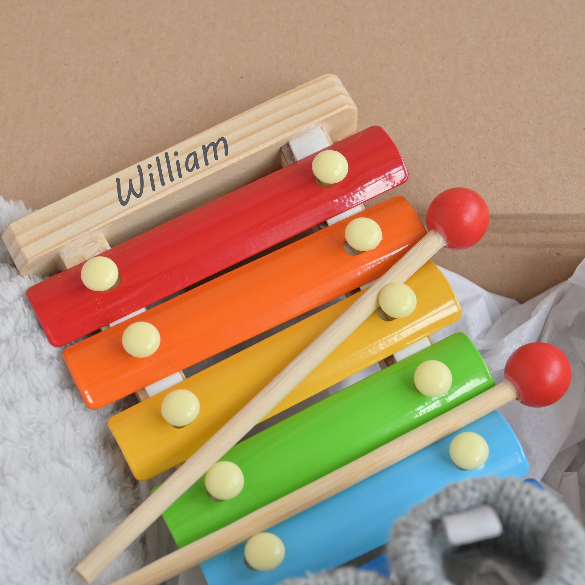 personalised wooden xylophone