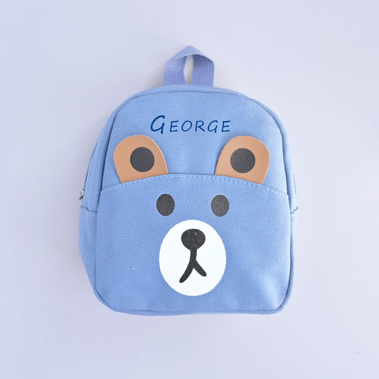 Personalised Kids Teddy Backpack