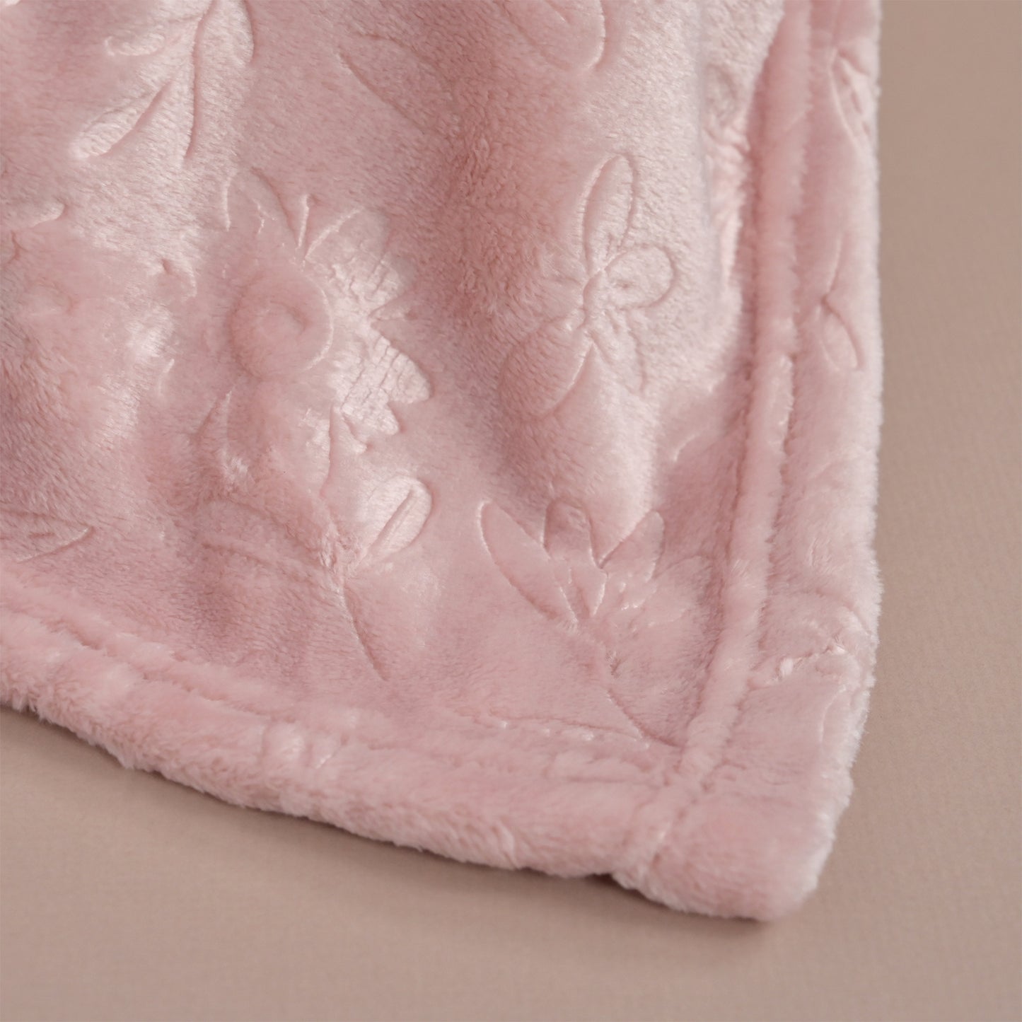 Personalised Floral Embossed Baby Wrap