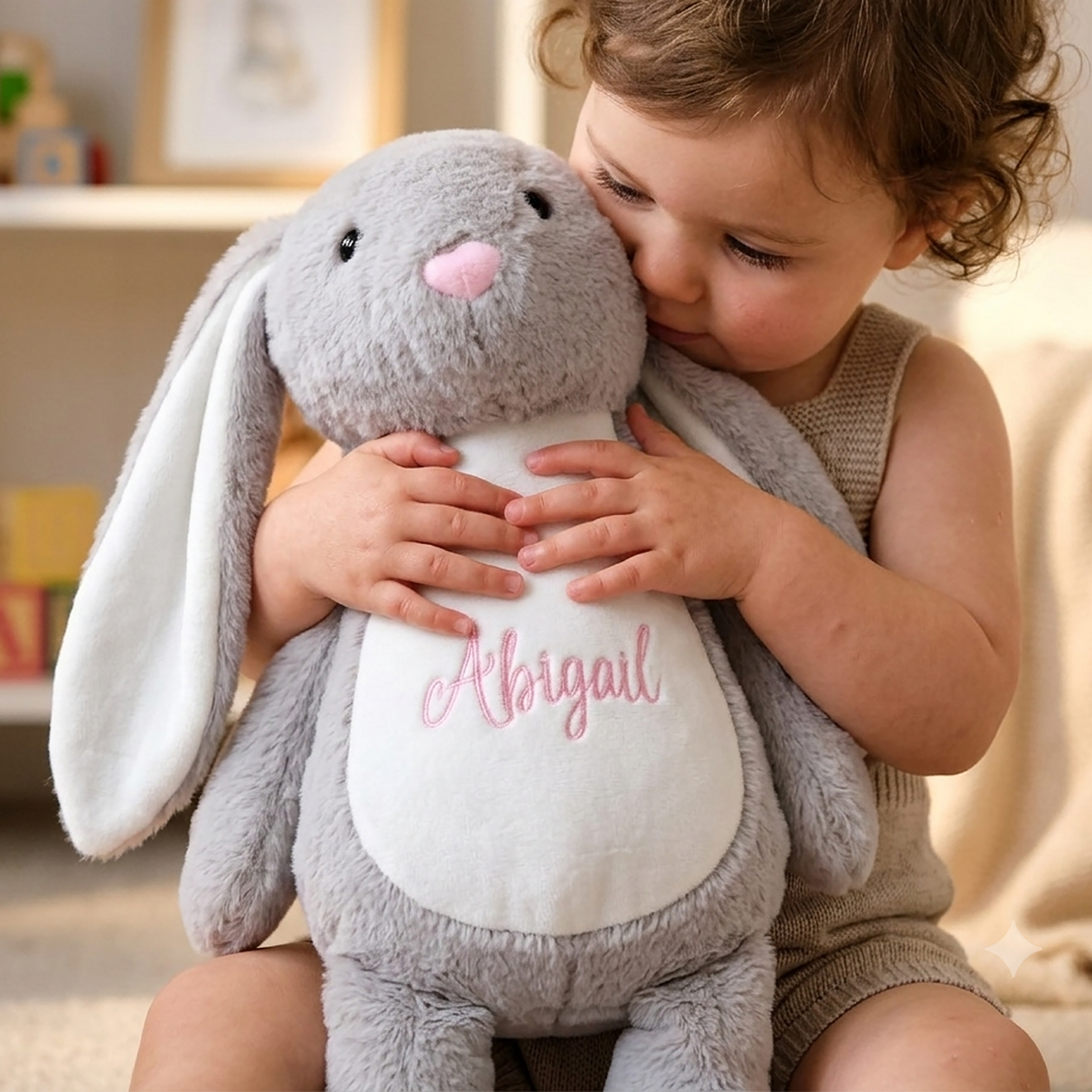 Personalised Large Bunny Soft Toy