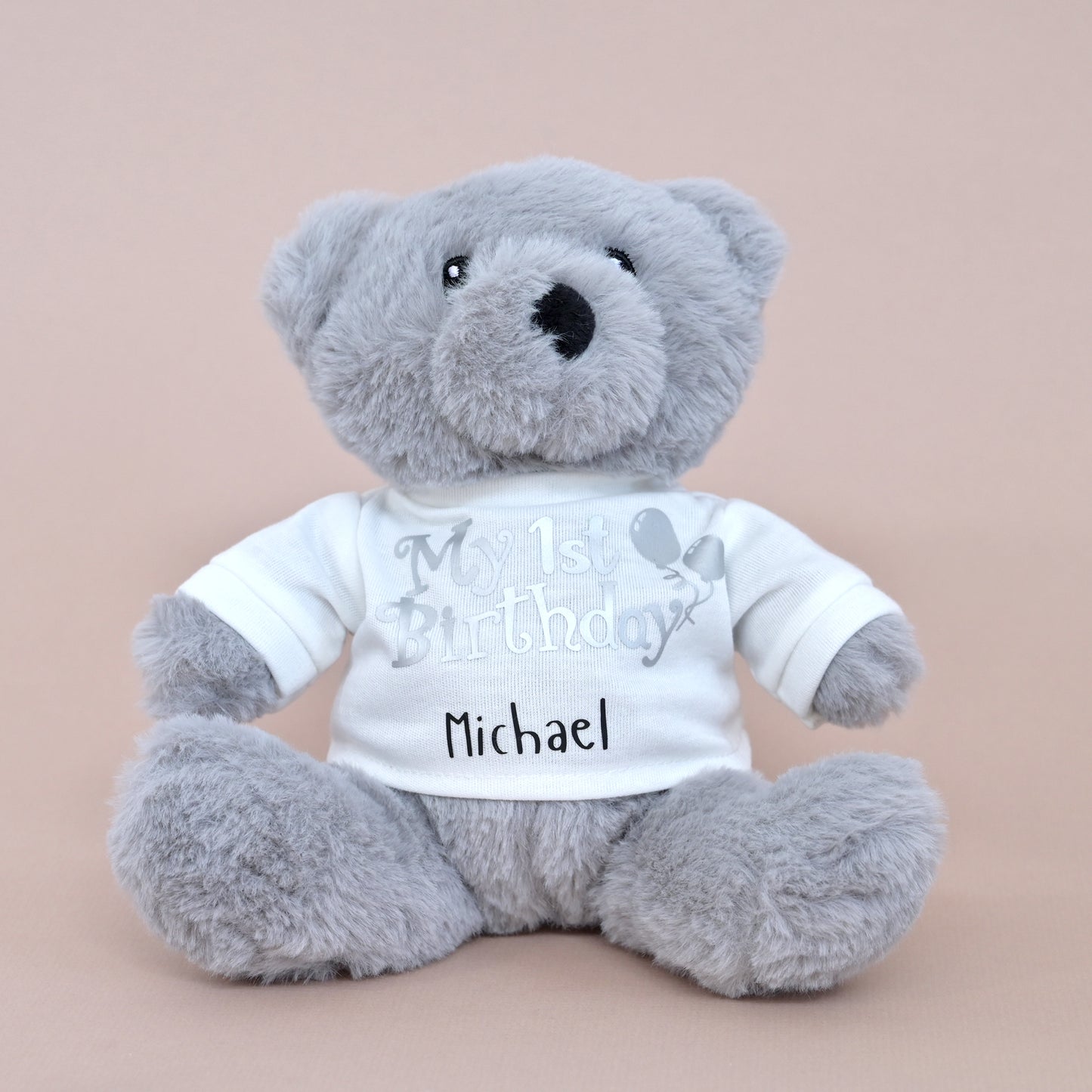 Personalised "My 1st Birthday" Teddy Bear Soft Toy