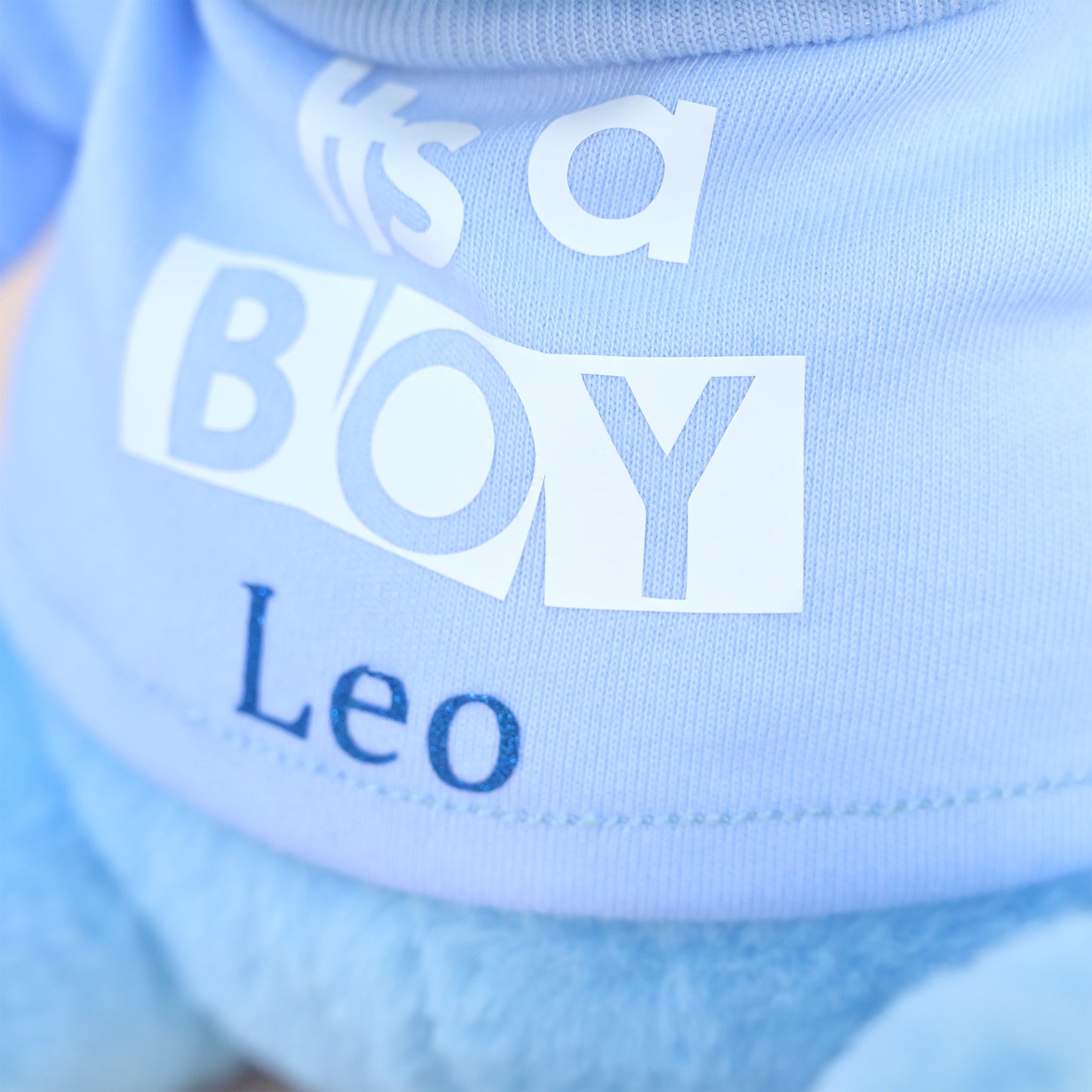 Personalised "It's a Boy" Teddy Bear Soft Toy
