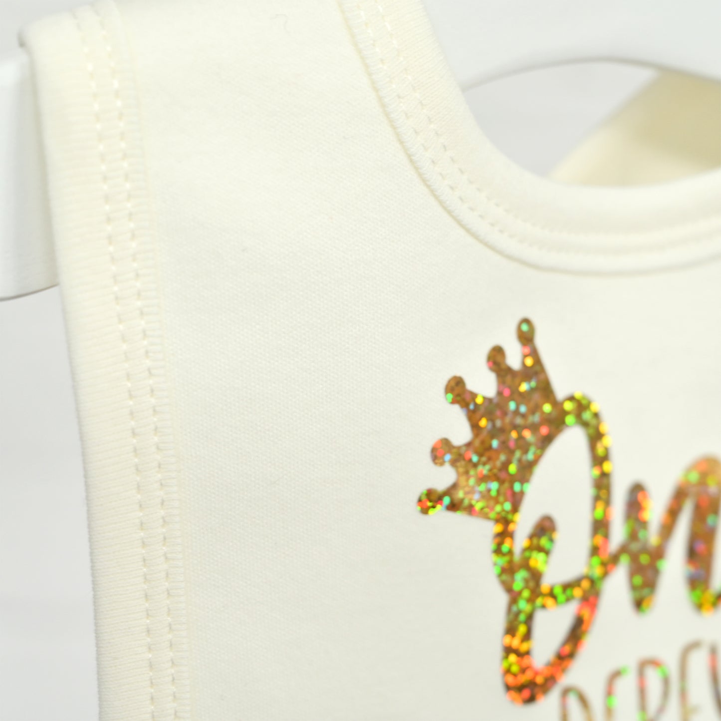 Ivory One-derful Personalised 1st Birthday Bib