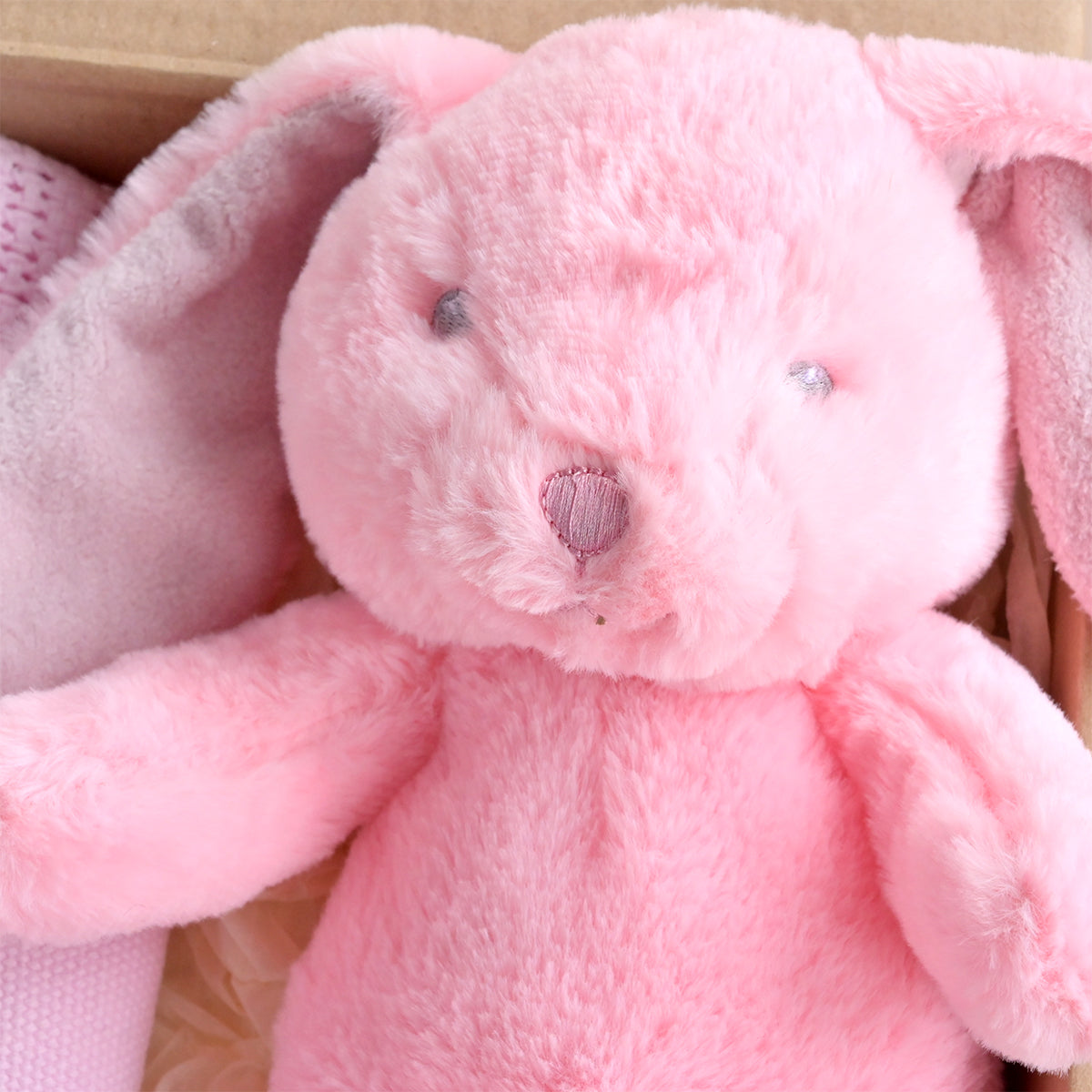 personalised baby pink bunny

