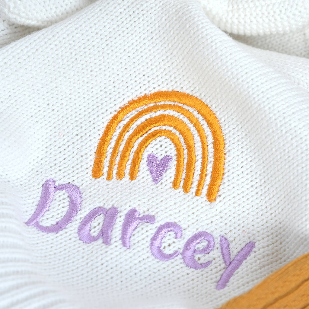 Personalised Kitten Comforter Baby Gift Set