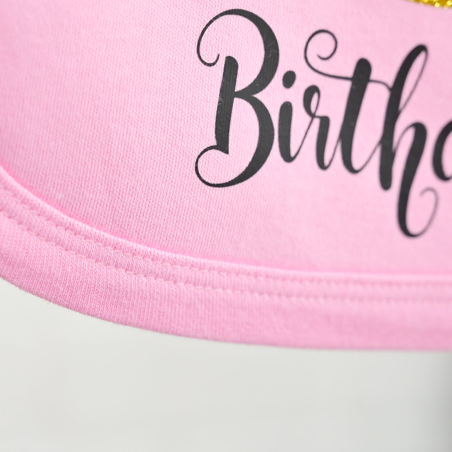 Personalised Happy 1st Birthday Baby Bib