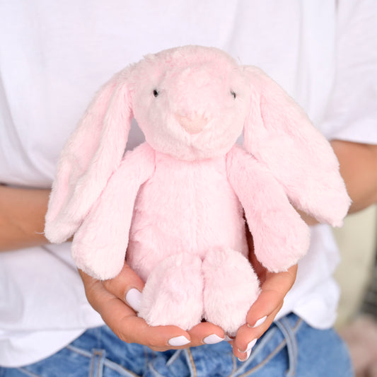 Personalised Pink Bunny Soft Toy