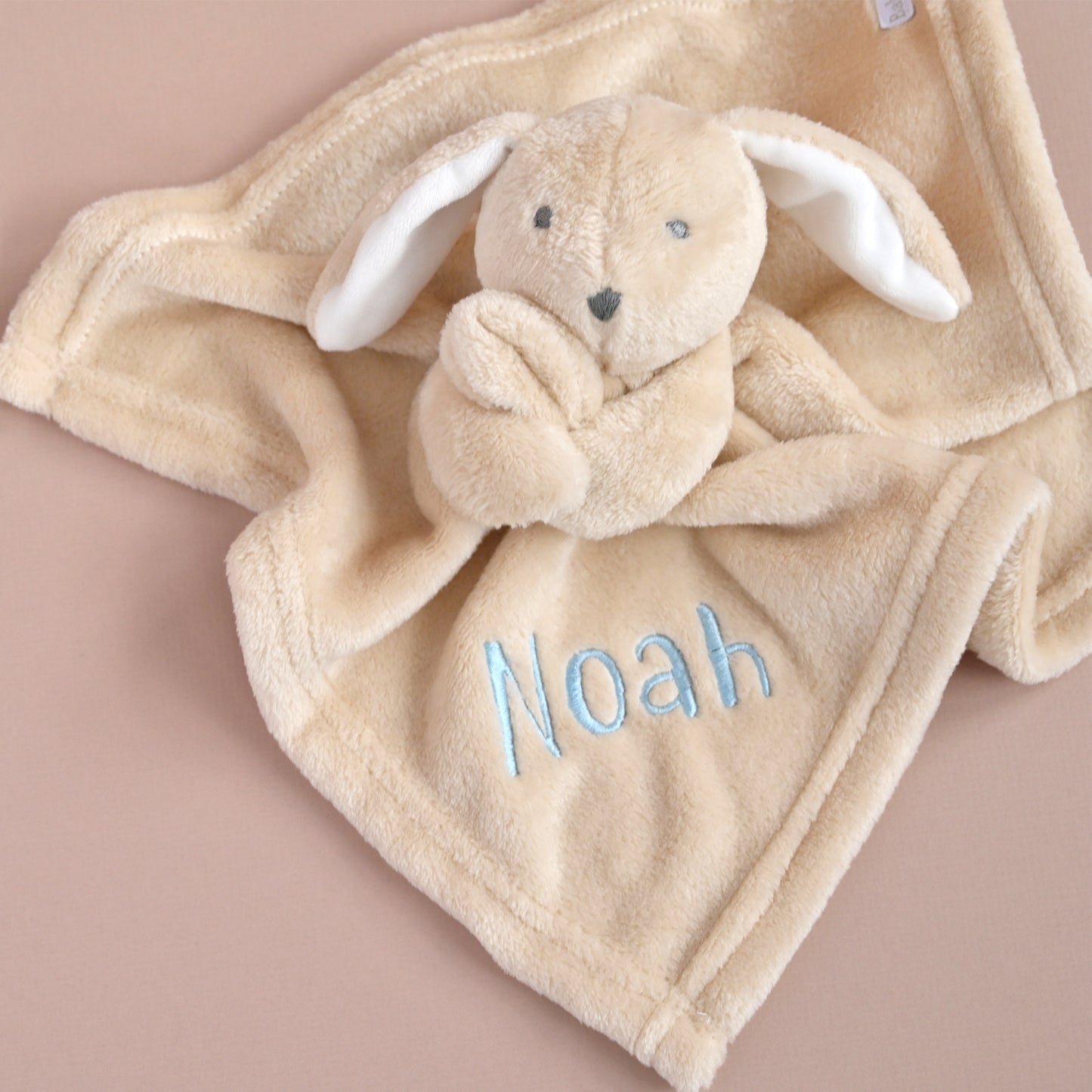 Personalised Beige Bunny Comforter