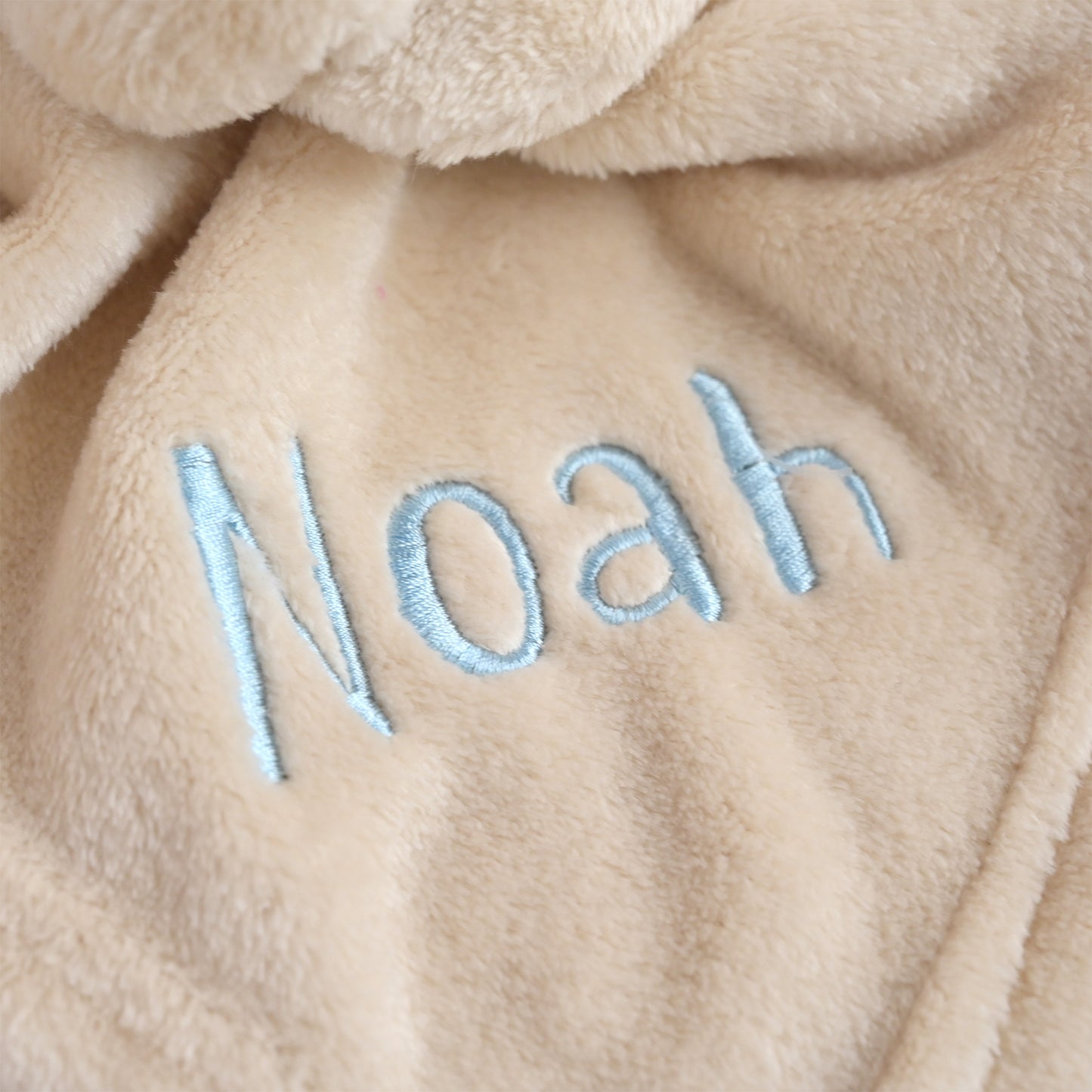 Personalised Beige Bunny Comforter