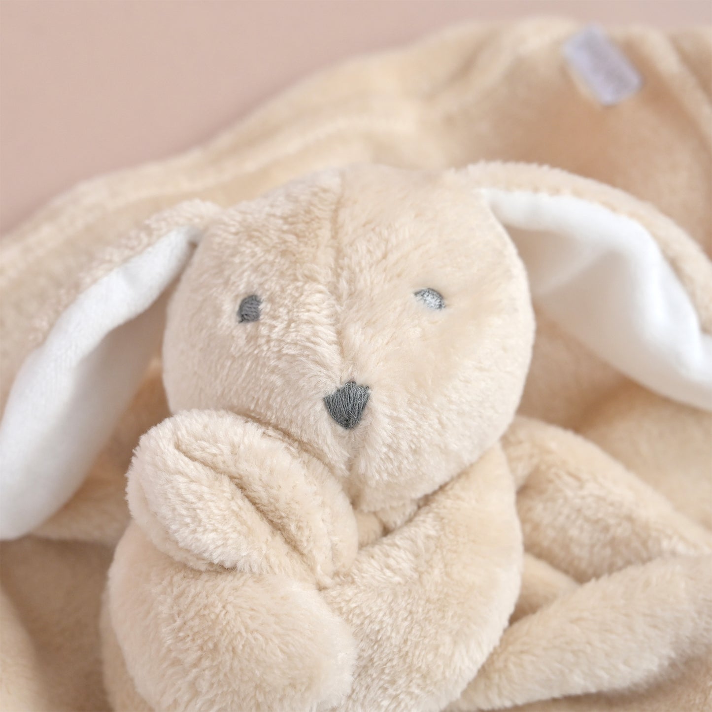 Personalised Beige Bunny Comforter