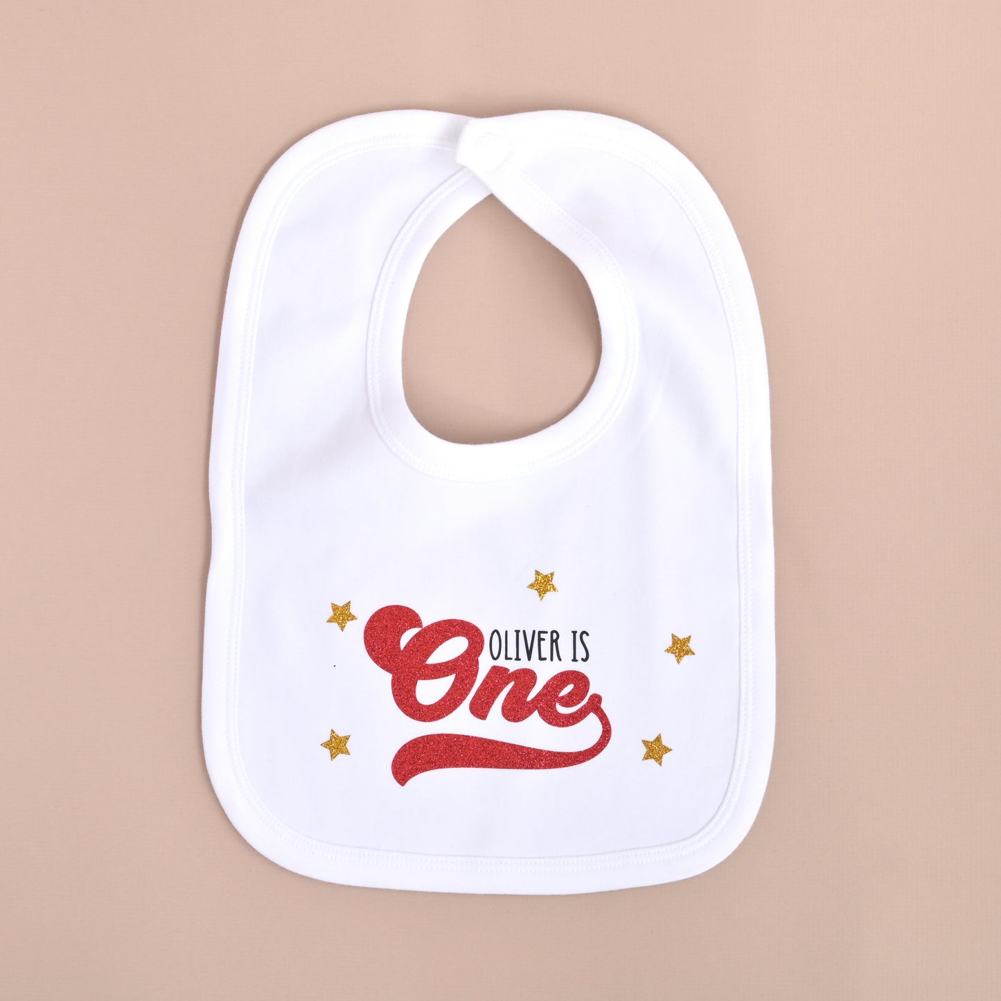 Personalised "Is One" 1st Birthday Bib