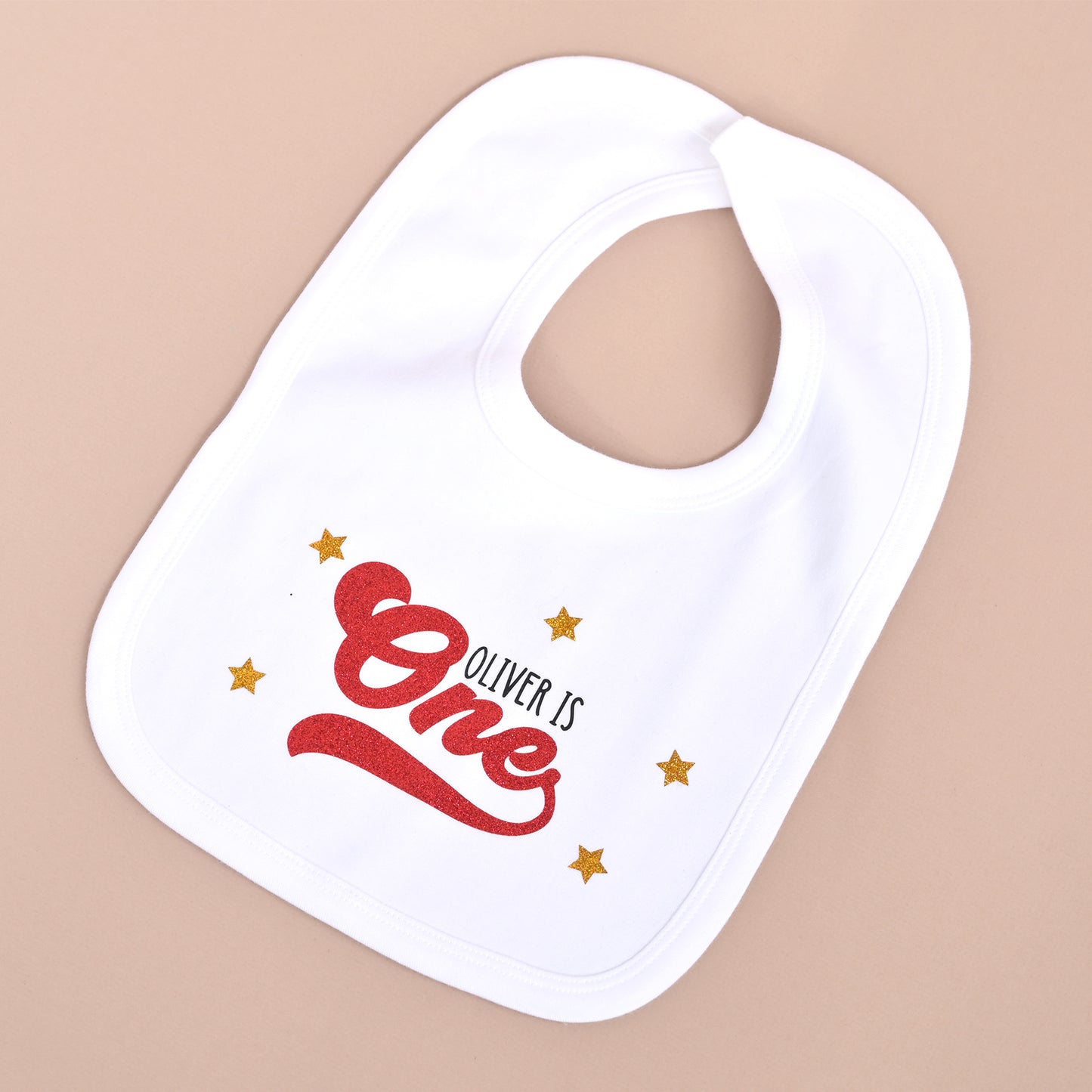 Personalised "Is One" 1st Birthday Bib
