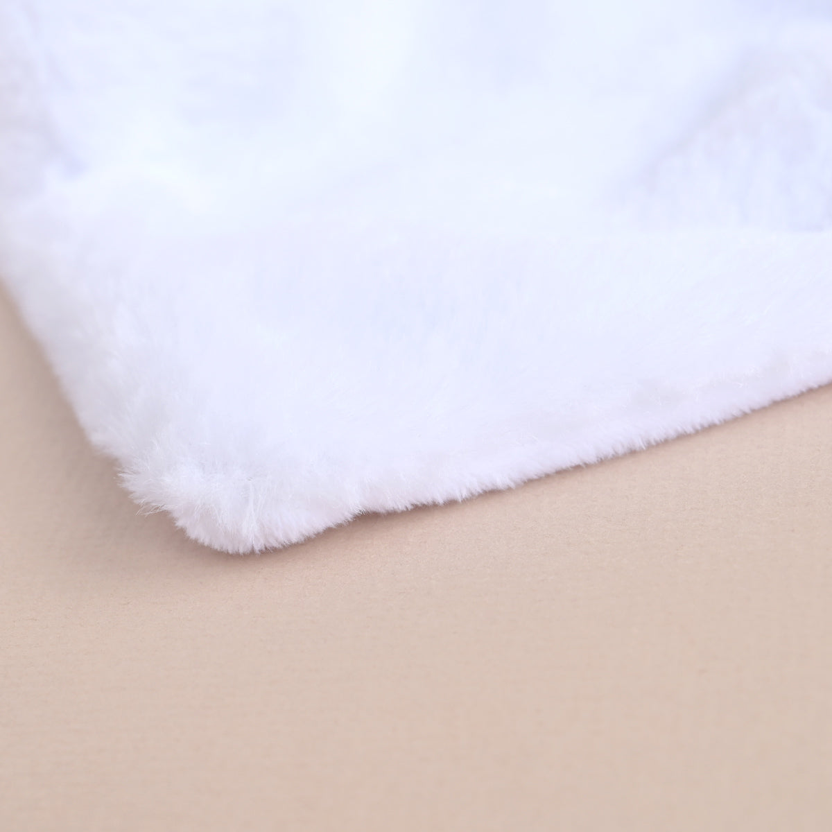 Personalised Faux Fur Christening Blanket