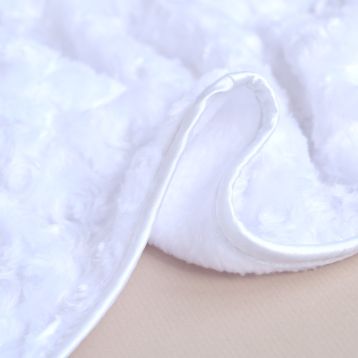 White Rose Blanket for Christening
